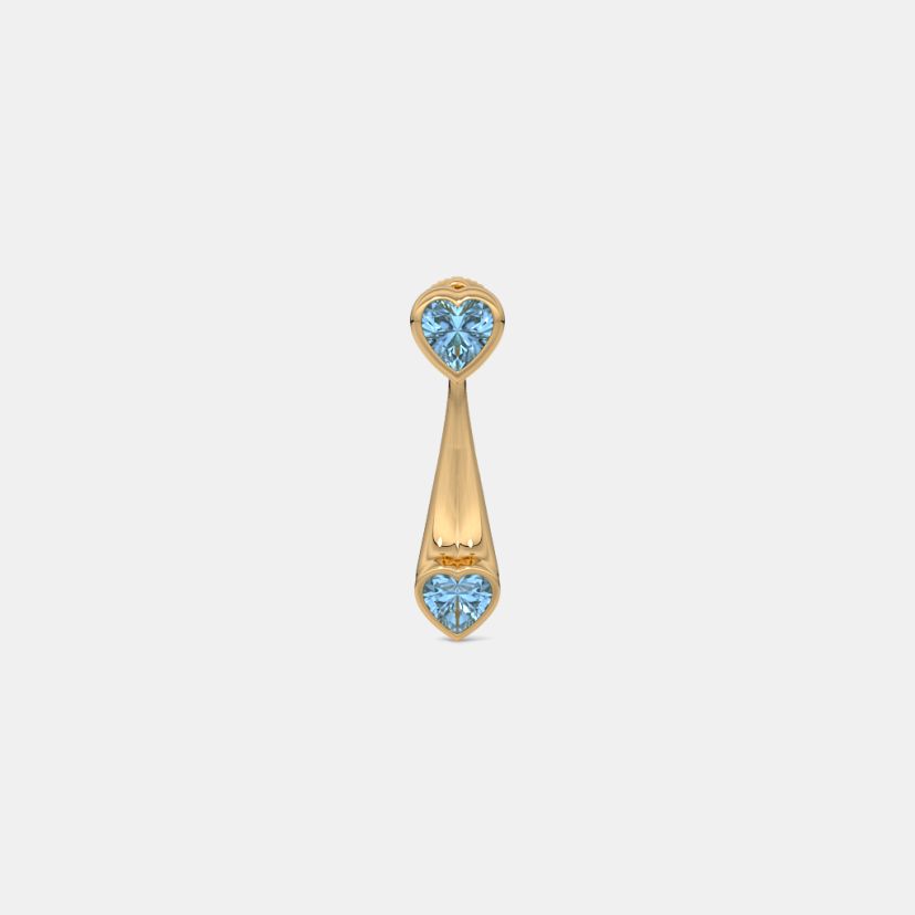 The Yunoo Front Back Earrings - image 7