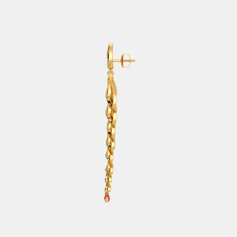 The Isa Long Drop Earrings - image 4