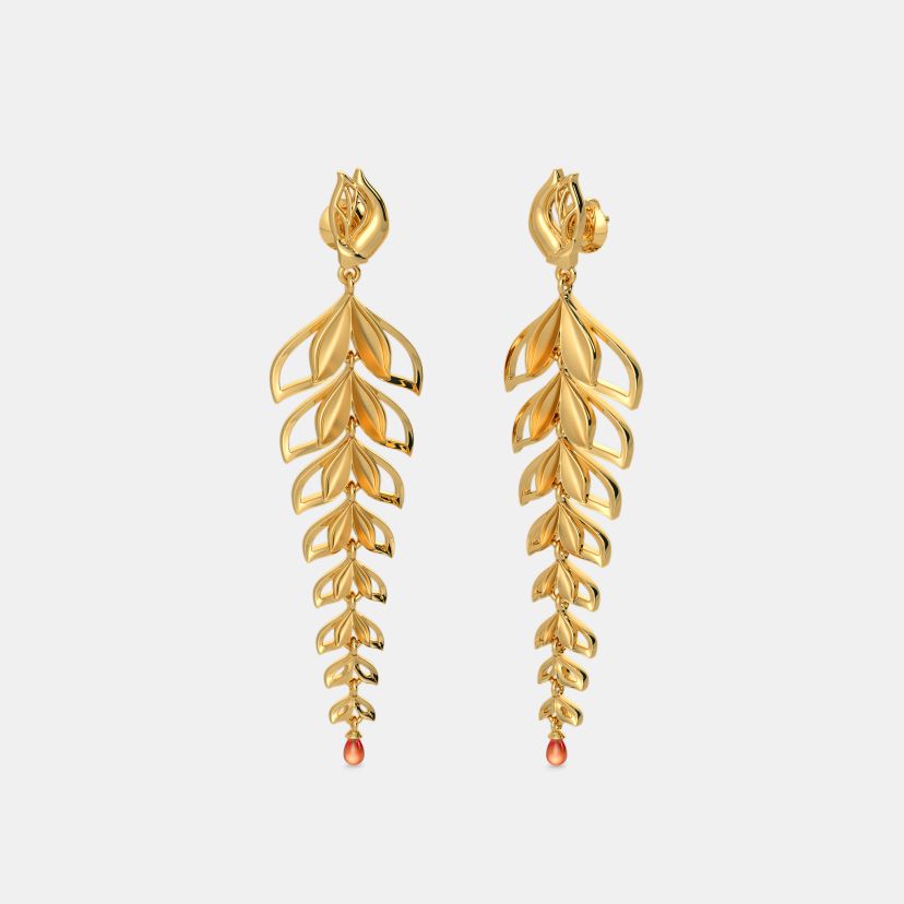 The Isa Long Drop Earrings - image 1