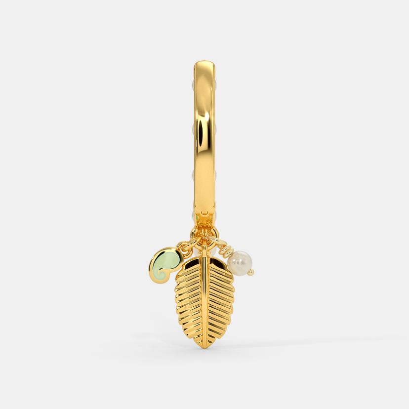 The Nais Hoop Earrings - image 5