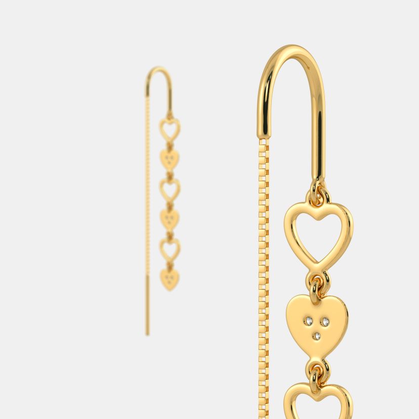 The Joyous Heart Drop Earrings - image 9