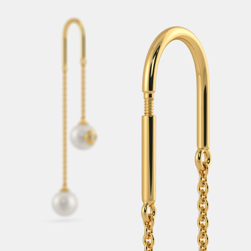 The Saumy Sui Dhaga Earrings - image 8