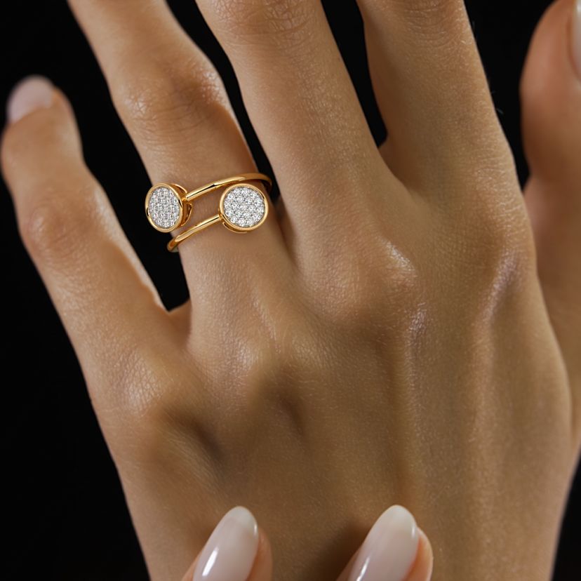 The Amberlace Bypass Ring - image 4