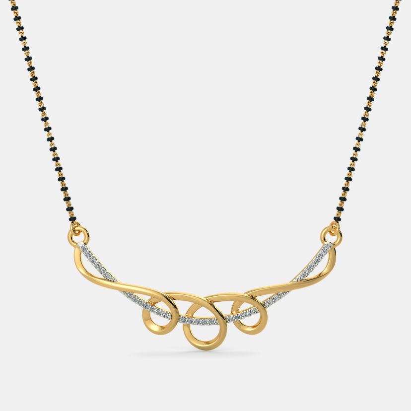 The Akruti Mangalsutra Pendant - image 7