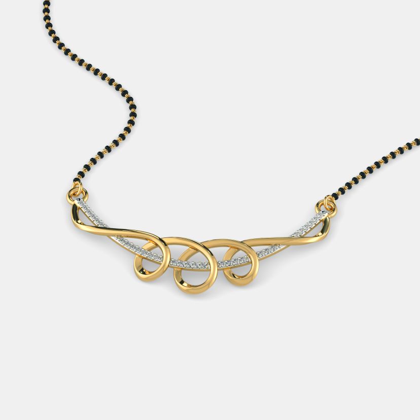 The Akruti Mangalsutra Pendant - image 8