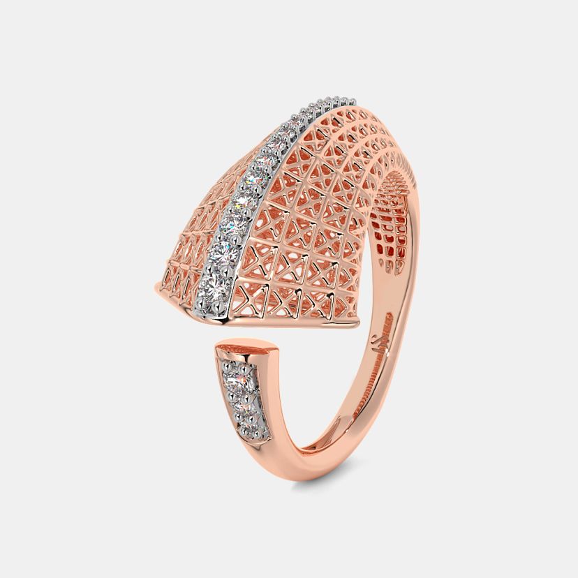 The Truss Bridge Statement Ring - image 1
