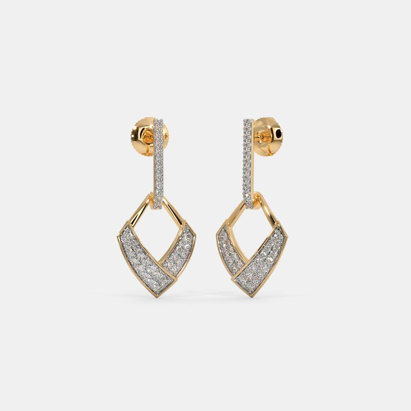 The Couches Dangle Hoop Earrings - image 1