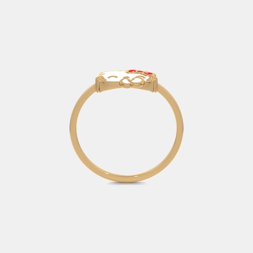 The Blushing Hello Kitty Kids Ring - image 5