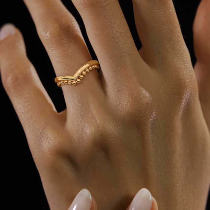 The Sadasda Chevron Ring - image 2