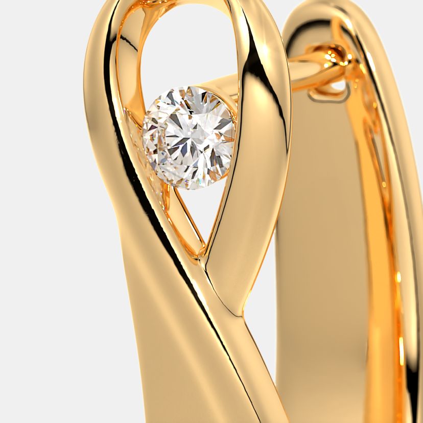 The Pelagia Huggie Earrings - image 5