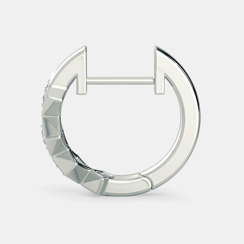 The Miles to Go Huggie Earrings - image 4