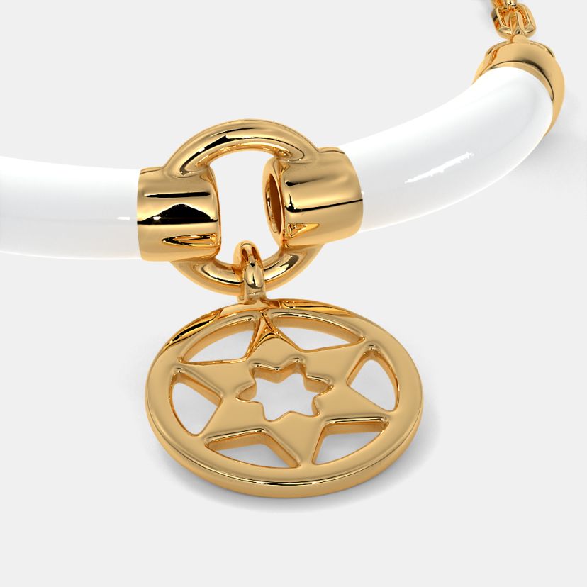 The Cotton White Slider Ring - image 4