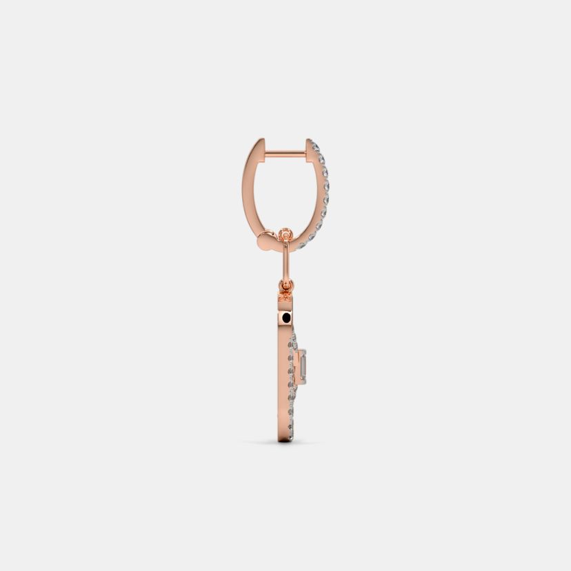 The Ineza Dangle Hoop Earrings - image 7