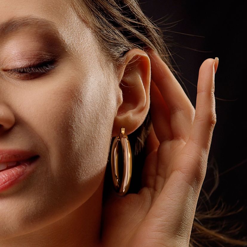 The Voler Hoop Earrings - image 3