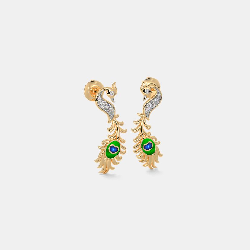 The Majestic Feather Earrings - image 6