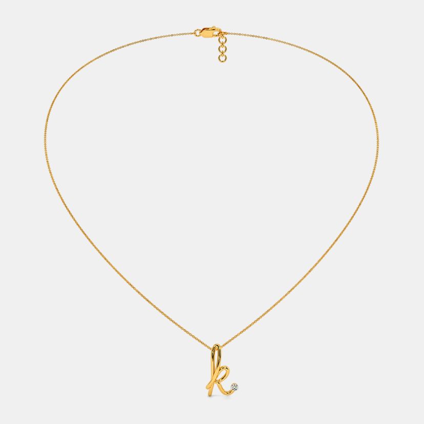The Cursive K Necklace - image 4