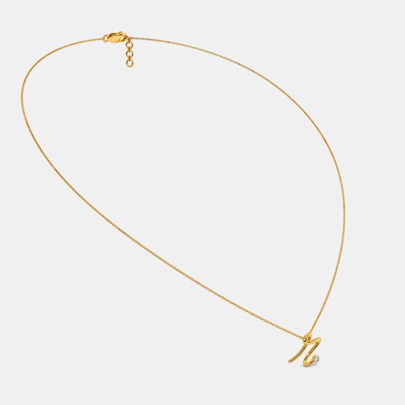 The Cursive R Necklace - image 7