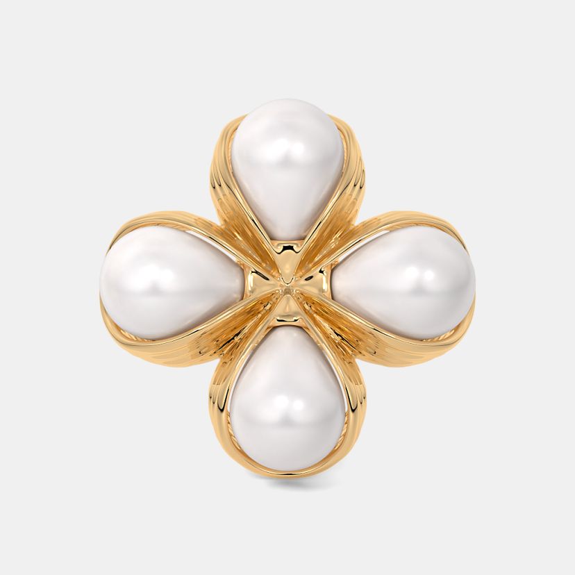 The Pearl Elegance Statement Ring - image 7