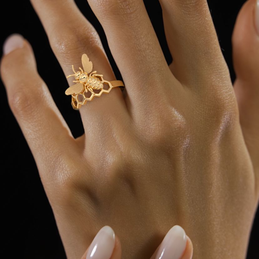 The Hive Gleam Statement Ring - image 4