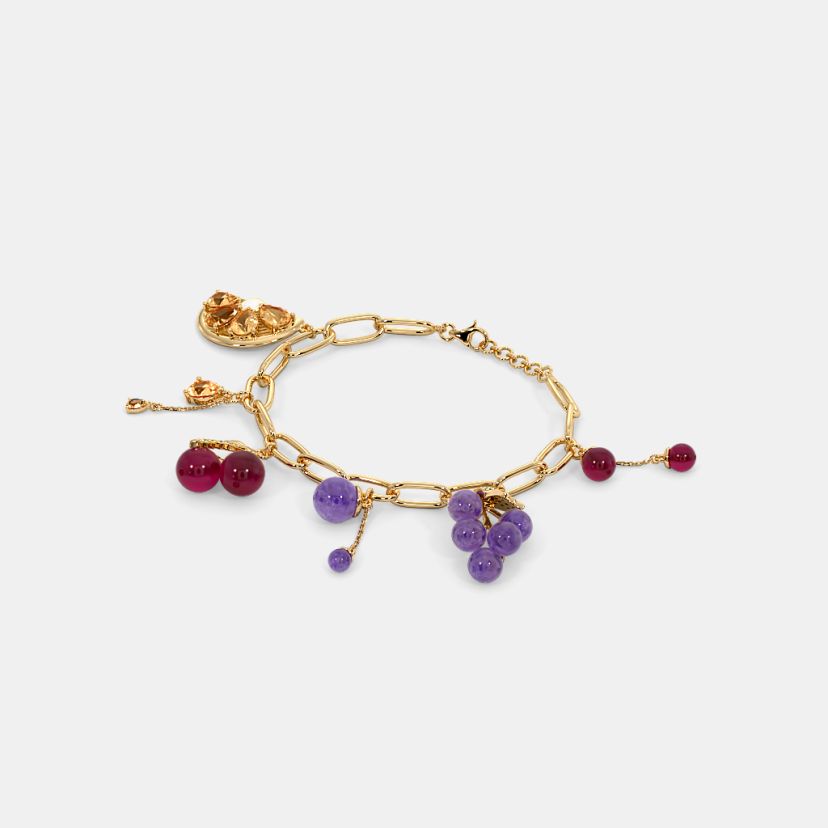 The Citrus Whirl Charm Bracelet - image 4
