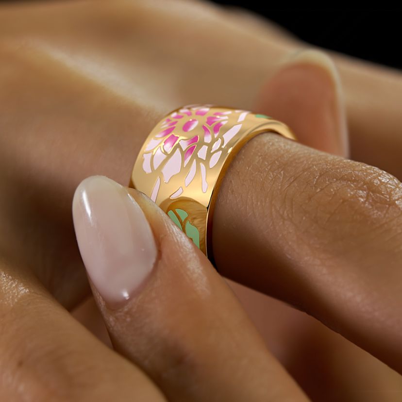 The Petal And Poise Band Ring - image 6