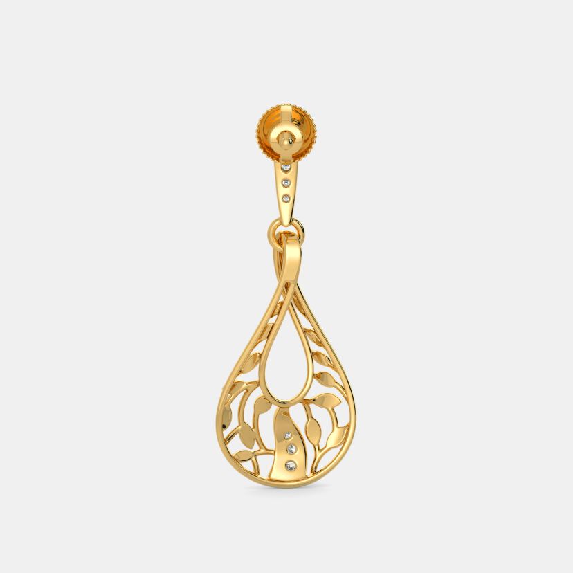 The Foliage Lattice Earrings - image 5