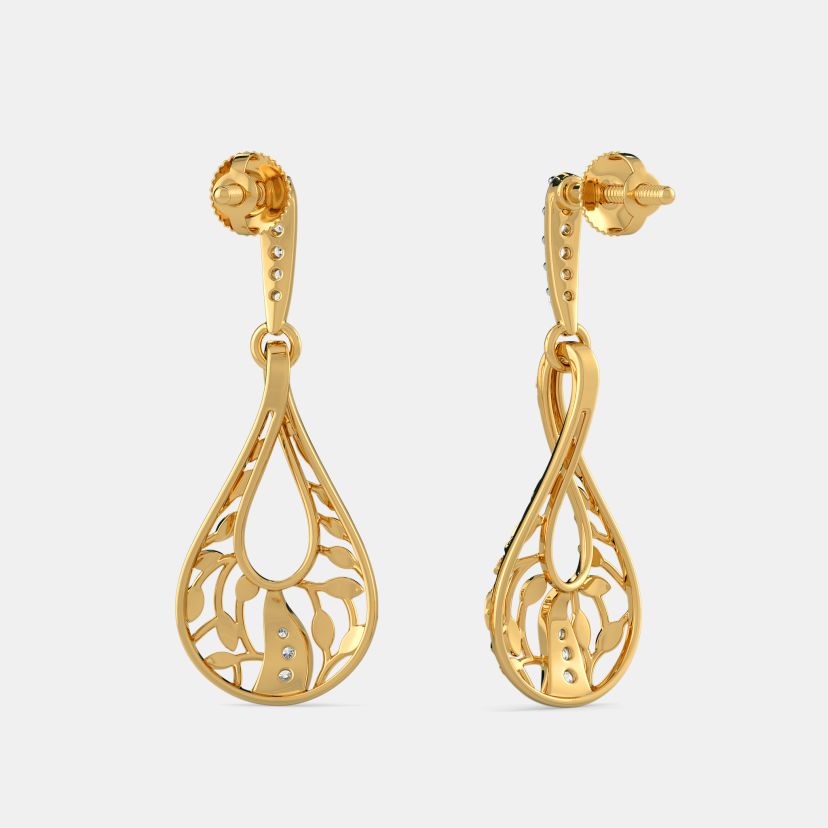 The Foliage Lattice Earrings - image 8