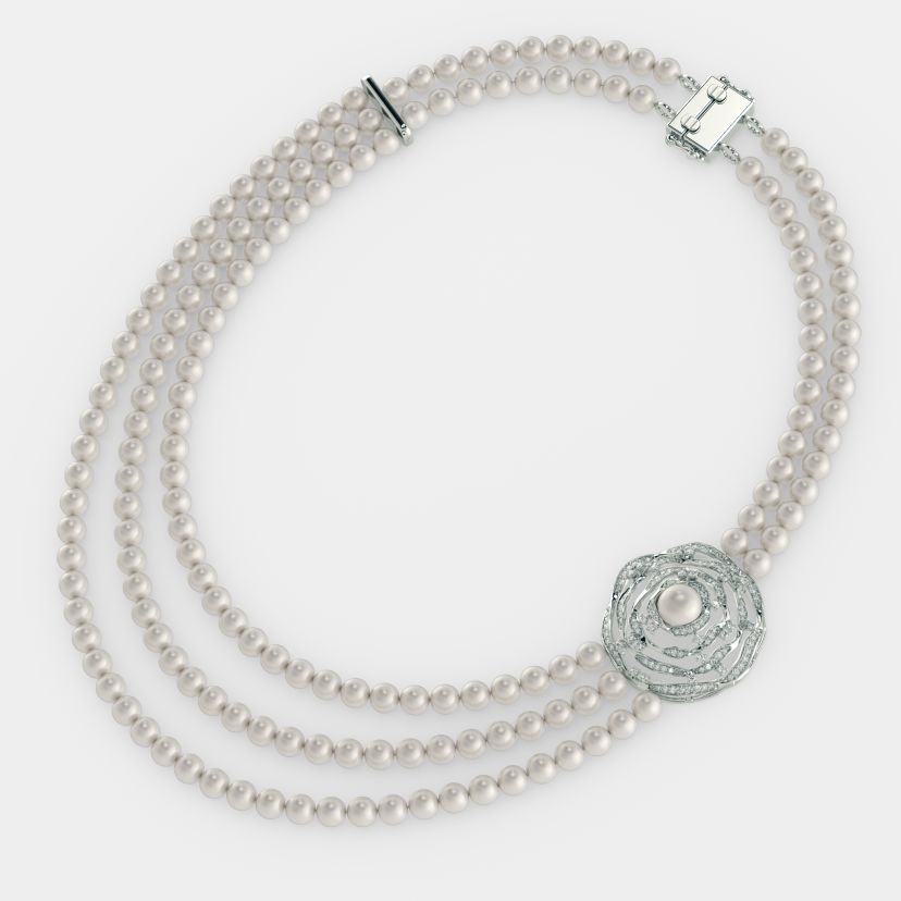 The Pearl Nest Necklace - image 1