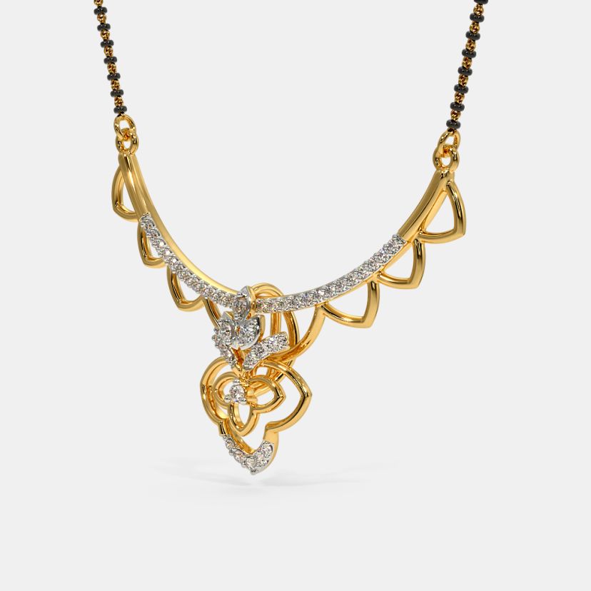 The Arini Convertible Mangalsutra Pendant - image 7