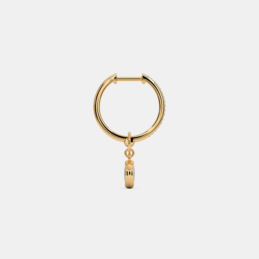 The Presidio Evil Eye Hoop Earrings - image 7