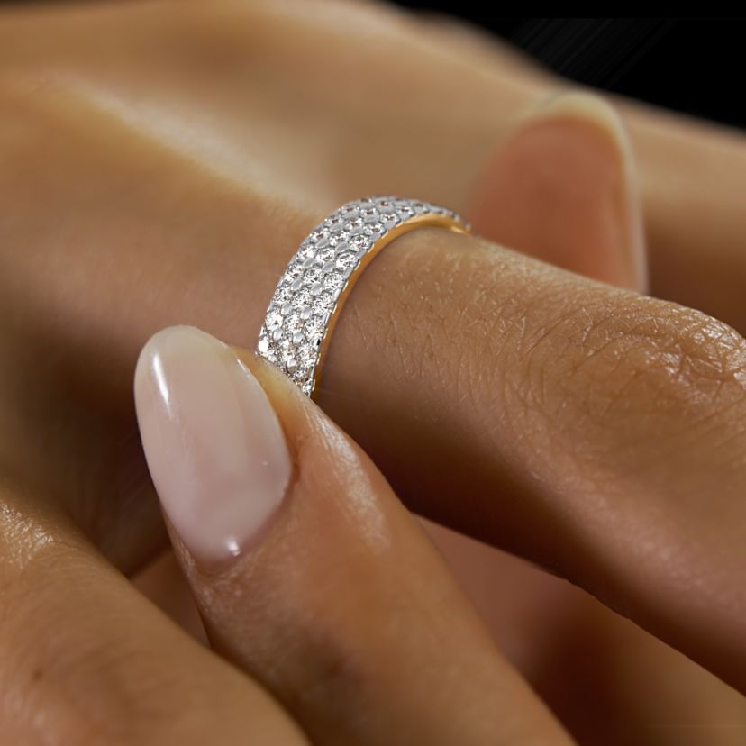 The Antariksh Eternity Band Ring - image 6