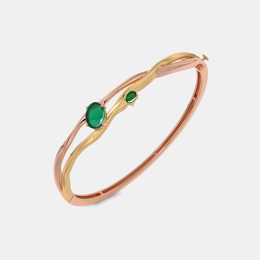 The Goldenbranch Oval Bangle - image 1