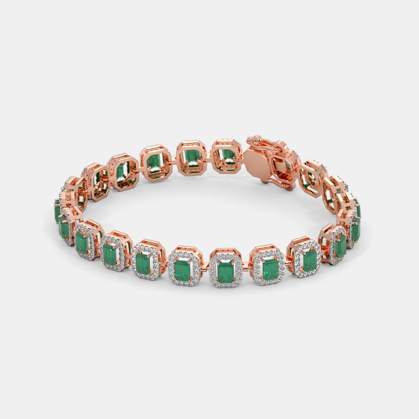 The Emerald Octet Tennis Bracelet - image 4