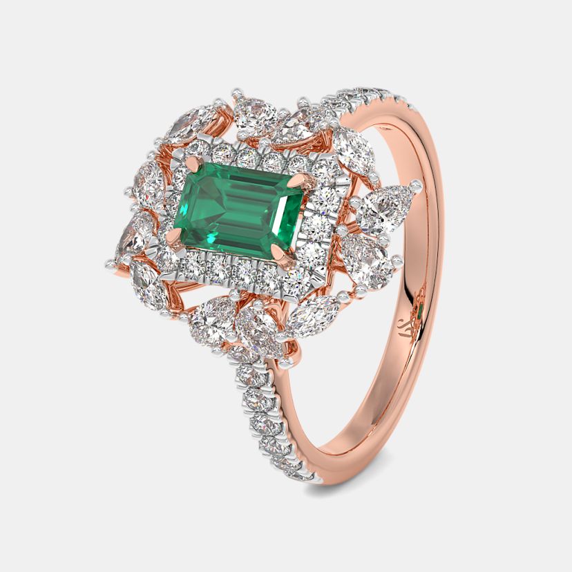 The Magisticemerald Cocktail Ring - image 1