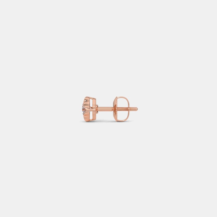 The Jovaska Solitaire Stud Earrings - image 9