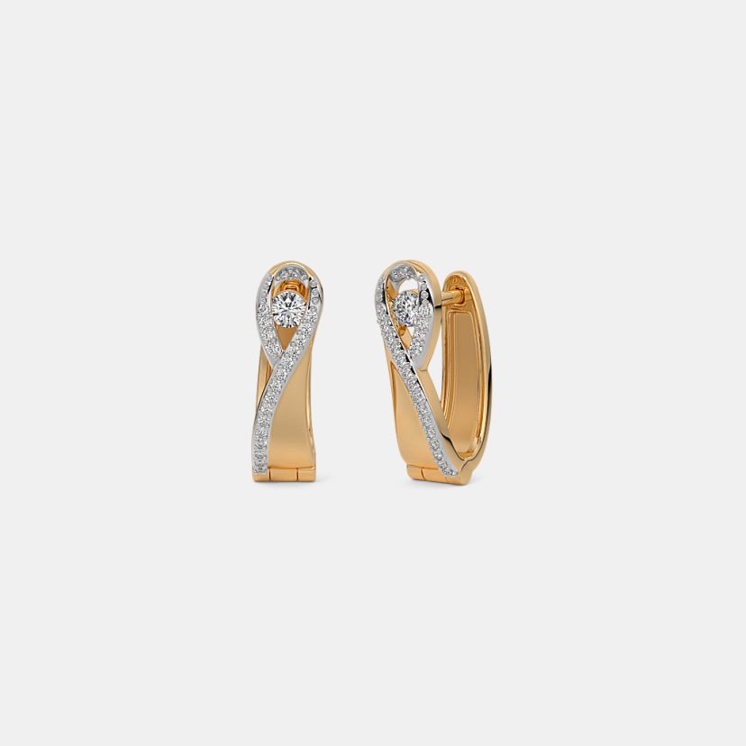 The Pelagian Huggie Earrings - image 1