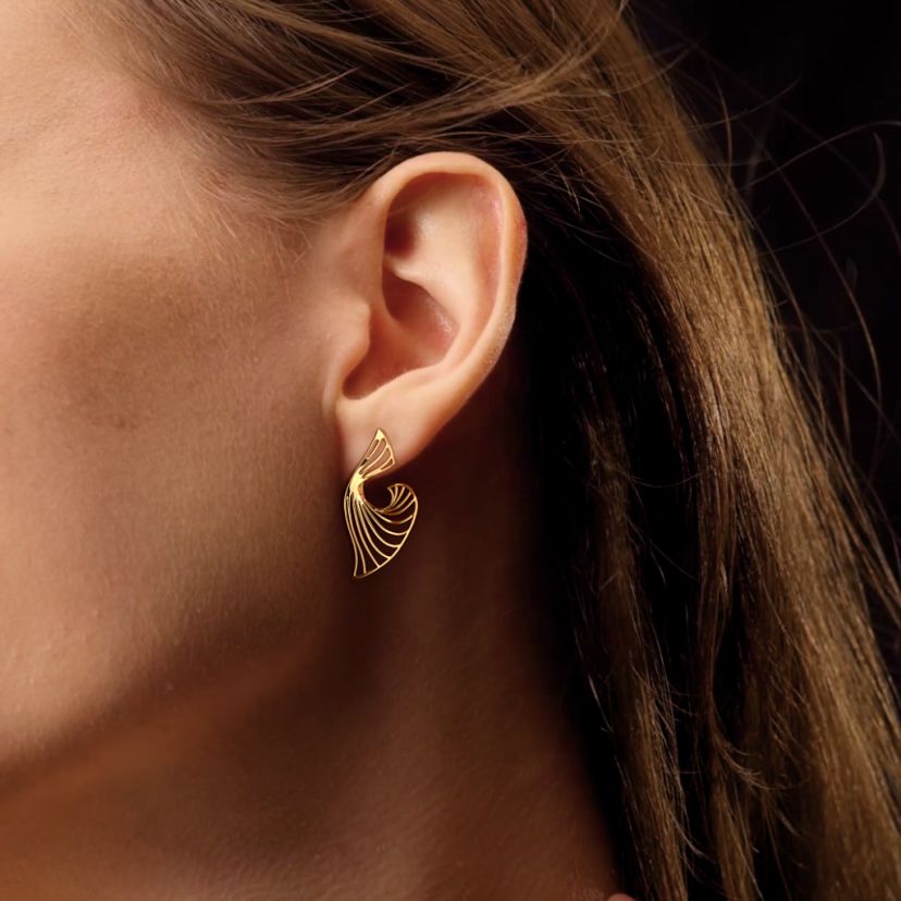 The Lumaya Stud Earrings - image 3