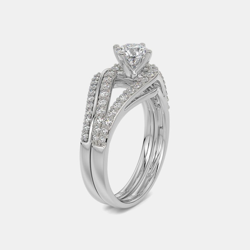 The Gecesi Bridal Ring Set - image 10