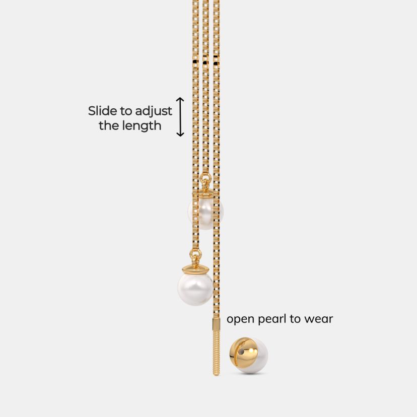 The Tenzai Multiway Sui Dhaga Earrings - image 5