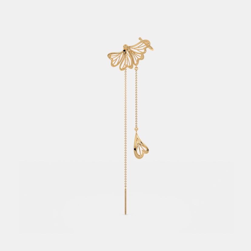 The Yunae Sui Dhaga Earrings - image 4