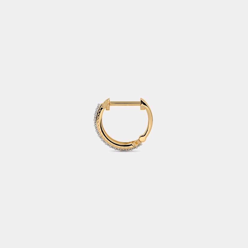 The Linare Huggie Earrings - image 8