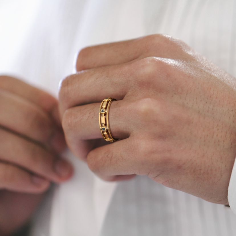 The Drovak Band Ring For Him - image 3