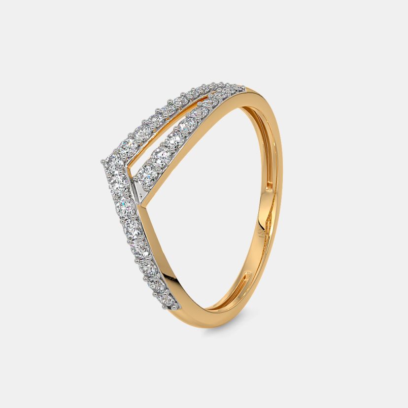 The Wafiya Chevron Ring - image 1