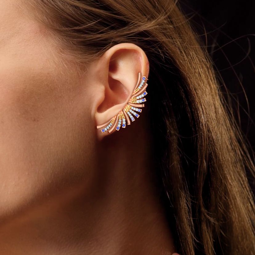 The Valborg Ear Climber Earrings - image 3