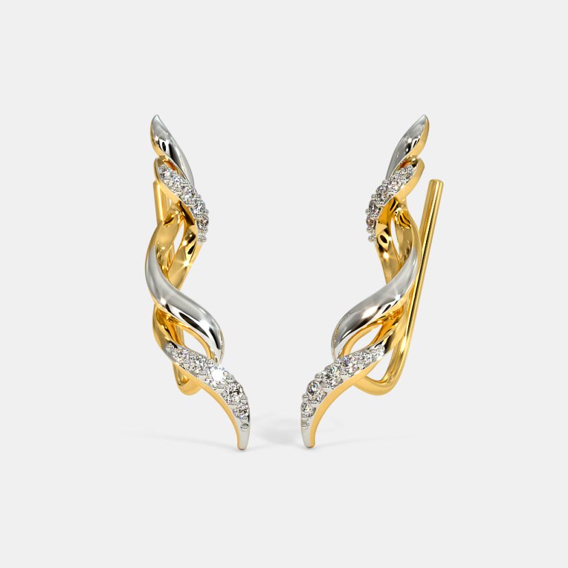 Gold ear cuff designs with price best sale