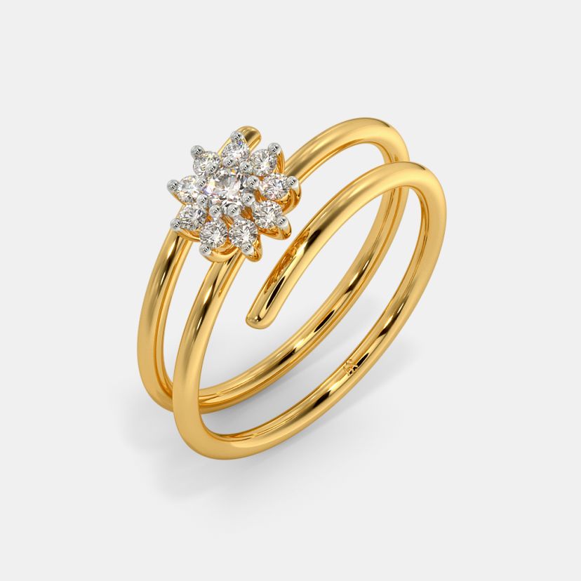 The Sparkling Spiral Ring - image 1