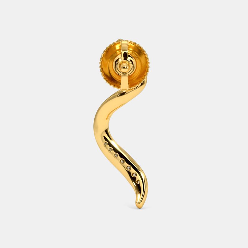 The Twirly Ribbon Stud Earrings - image 6