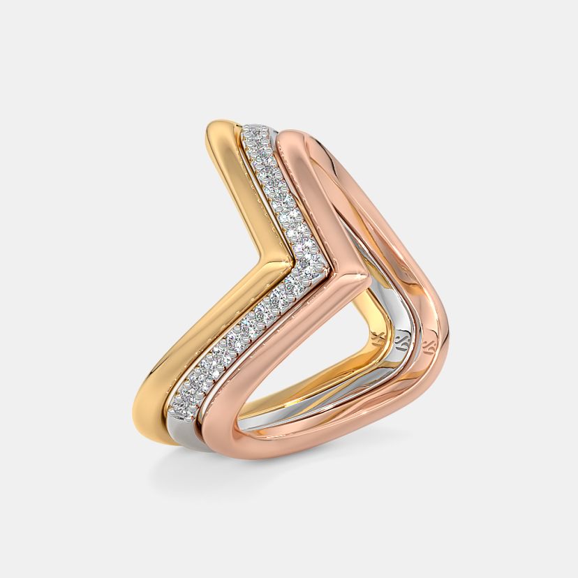 The Numa Chevron Ring - image 1