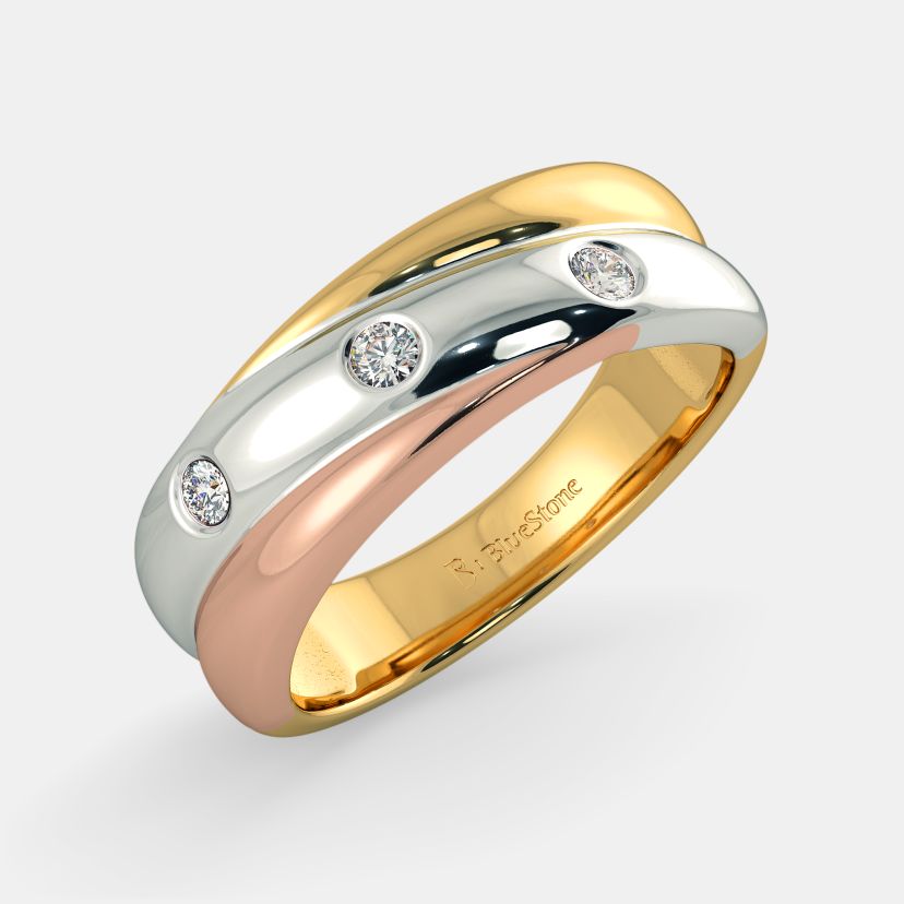 Buy Trinity Rings Designs Online India's #1