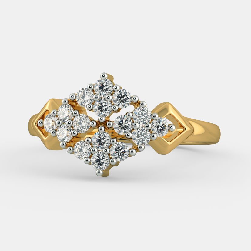 The Helios Cluster Cocktail Ring - image 4